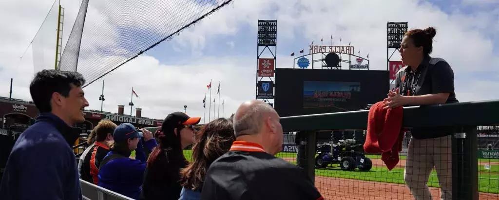 Oracle Park Tour from Dugout