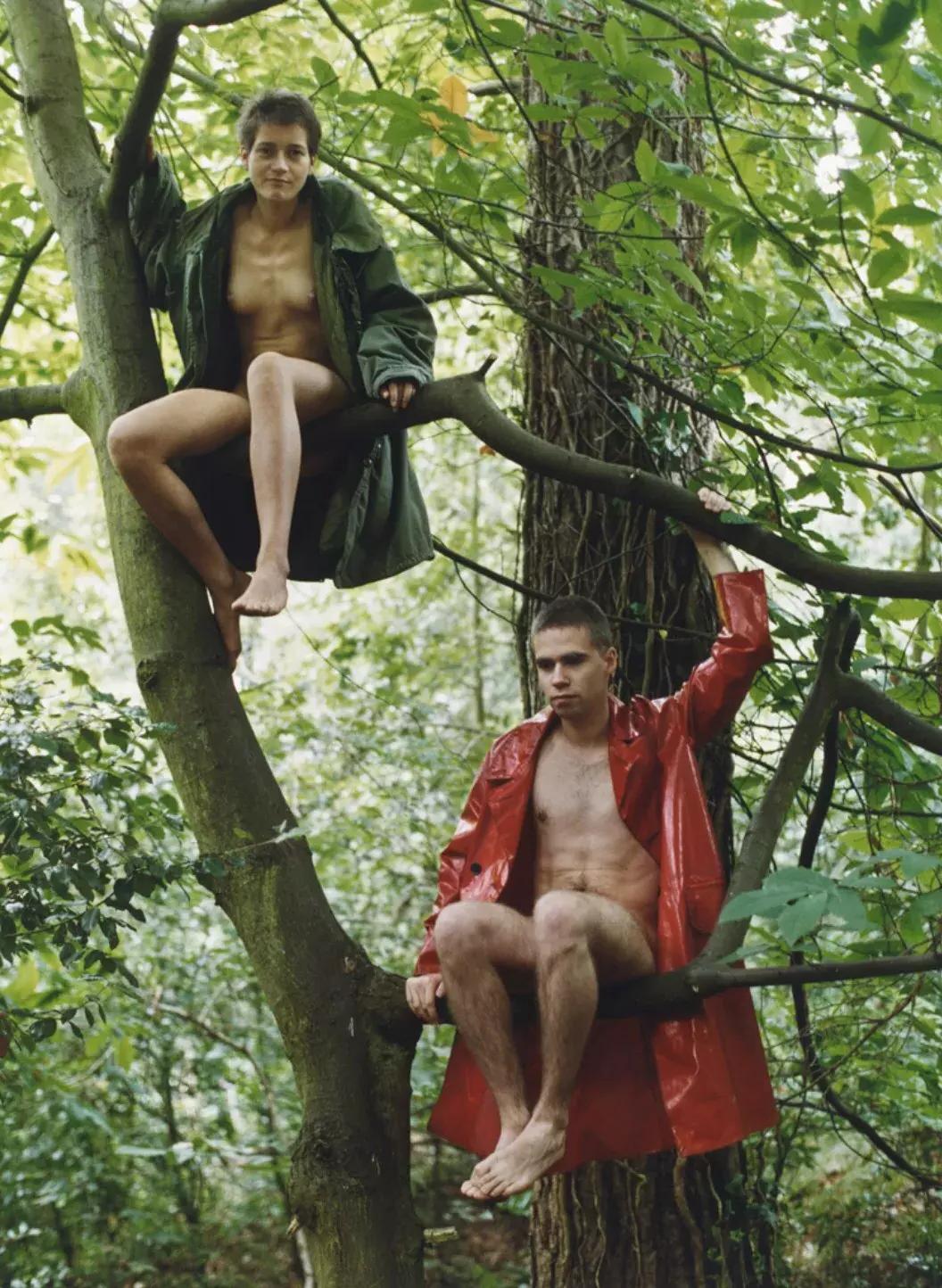 Wolfgang Tillmans, 1992, Lutz & Alex sitting in the trees