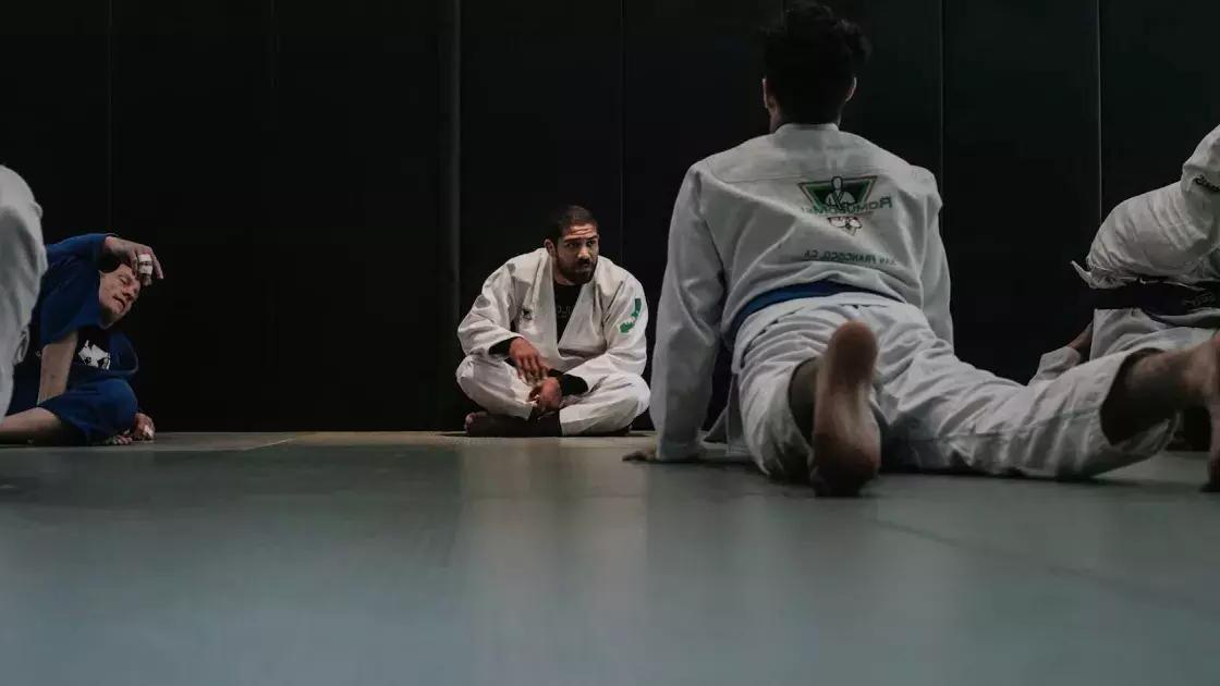 Romulo Melo on the Jiu Jitsu mat